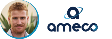 Portrait de Johan SQUELARD pour l'entreprise ameco