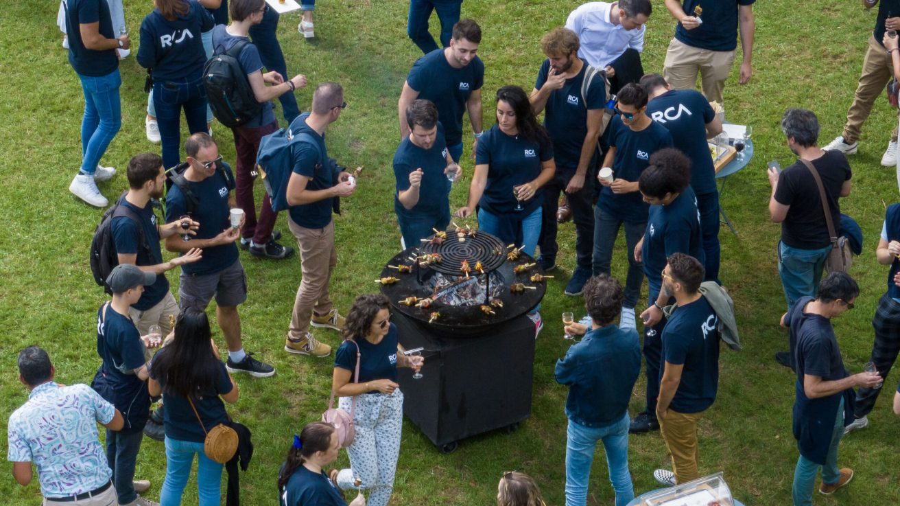 Déjeuner des collaborateurs au séminaire de rentrée 2024
