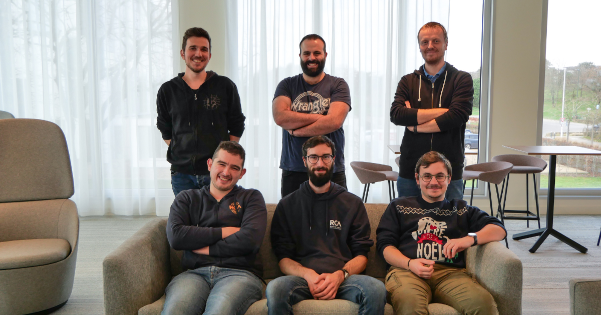 Equipe sécurité RCA pour escape game interne sur la cybersécurité