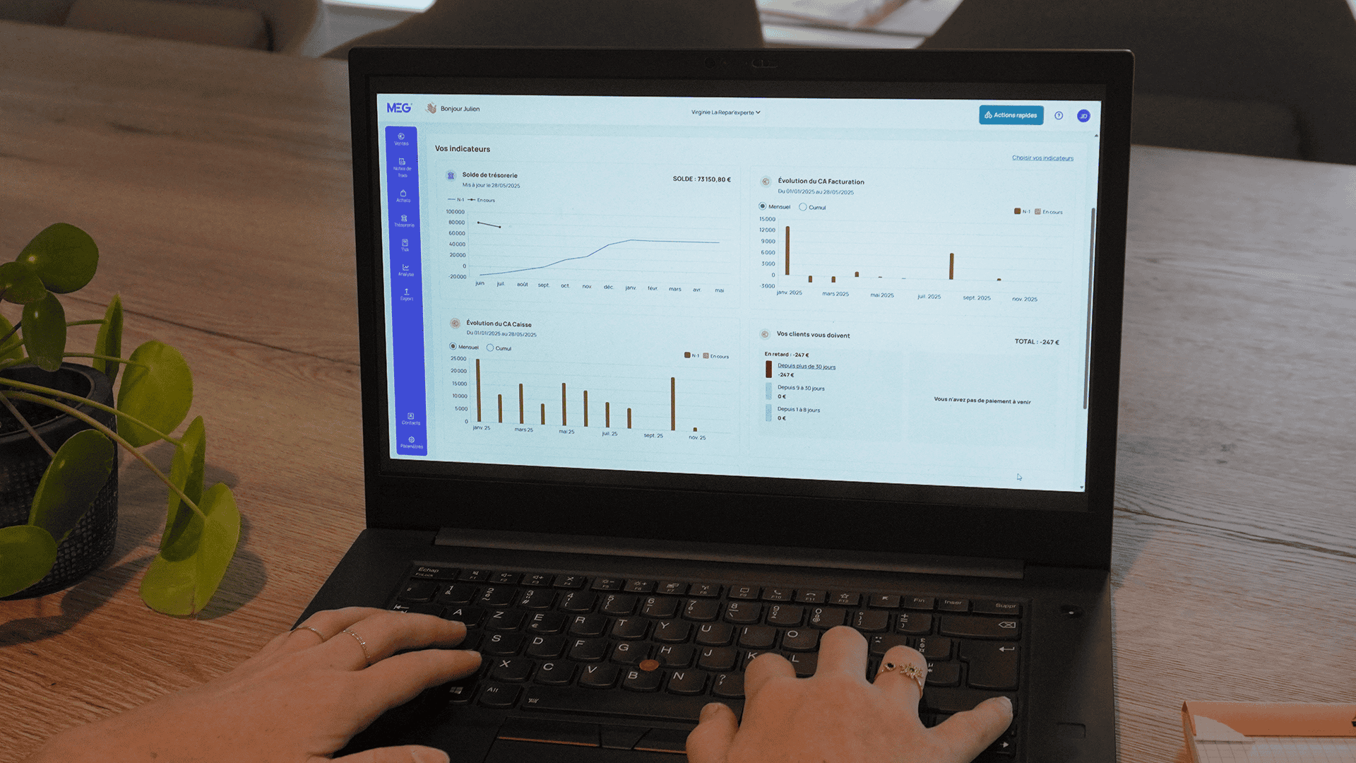 Plateforme MEG la solution unique de gestion pour vos clients