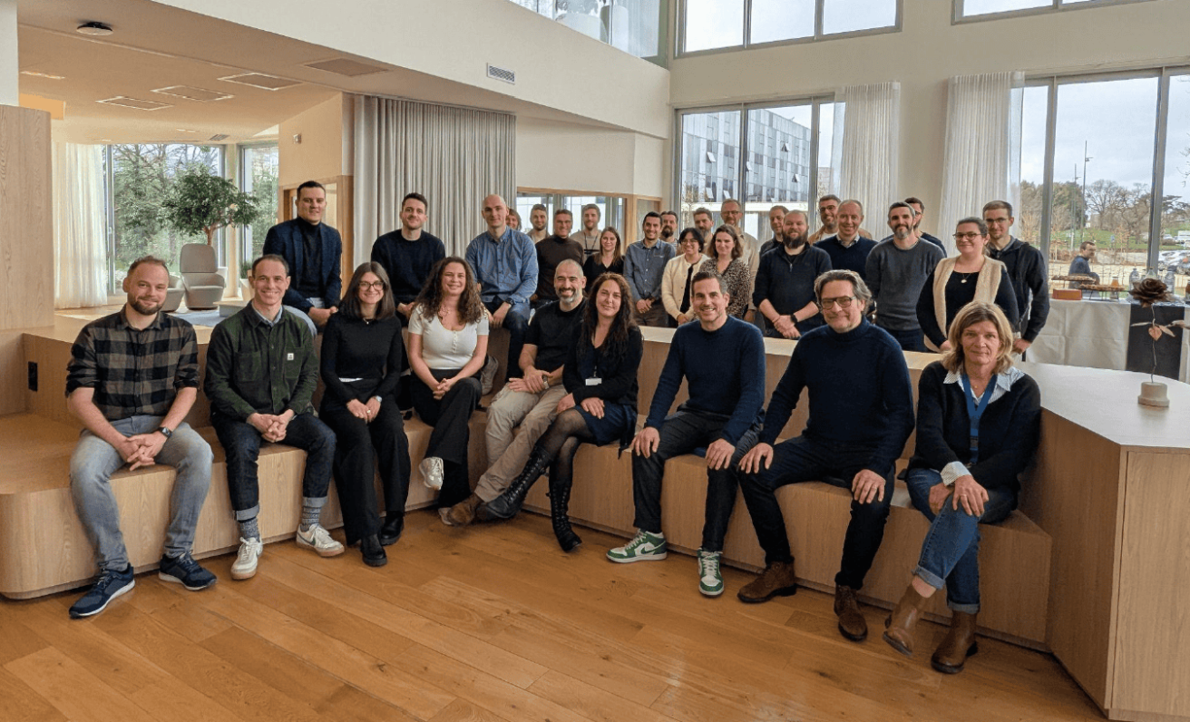 Photo de l'équipe enso RSE partenaire de demain de RCA avec les équipes RCA