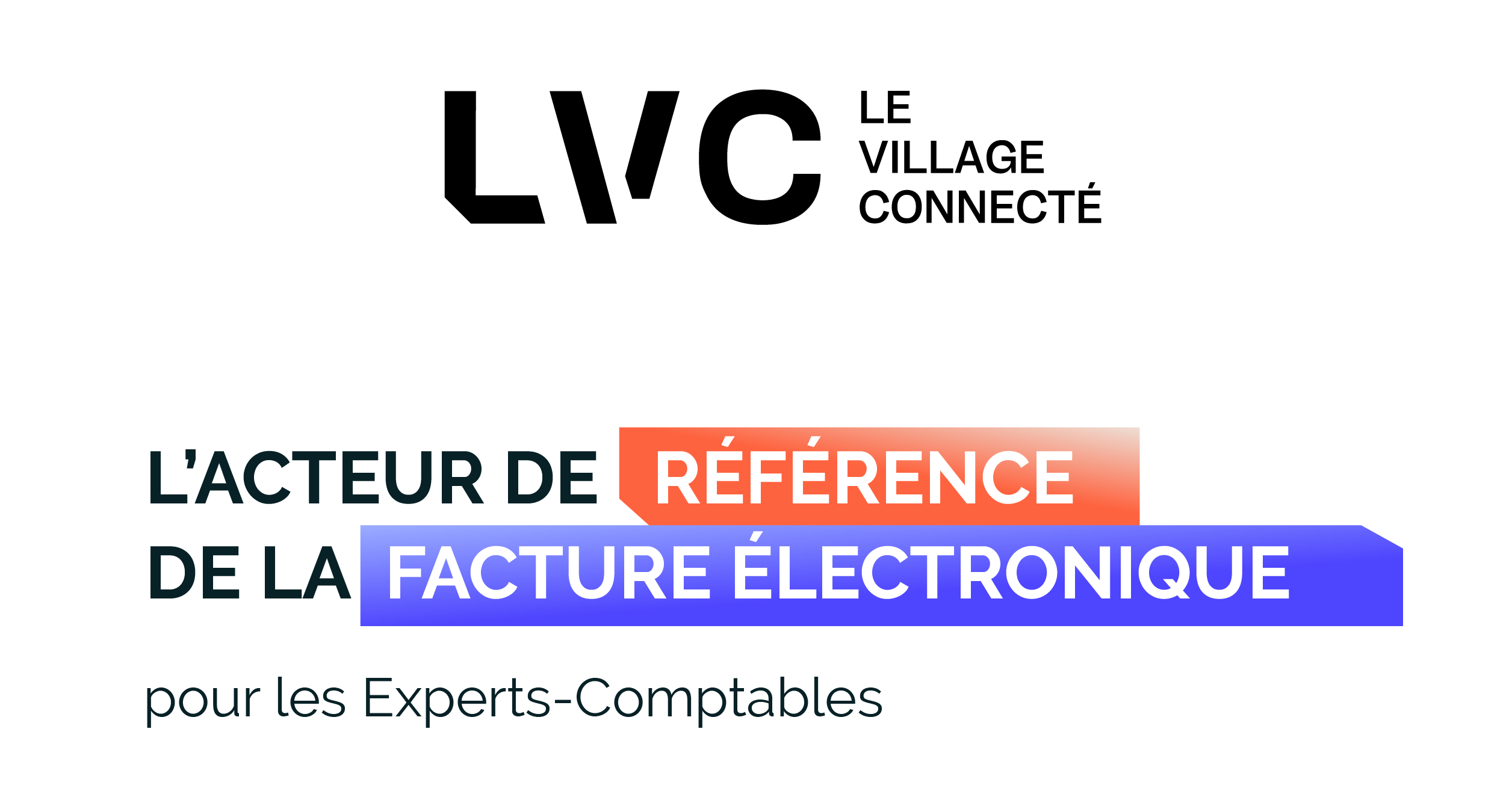 logo du Village Connecté acteur de référence de la facture électronique pour les experts-comptables