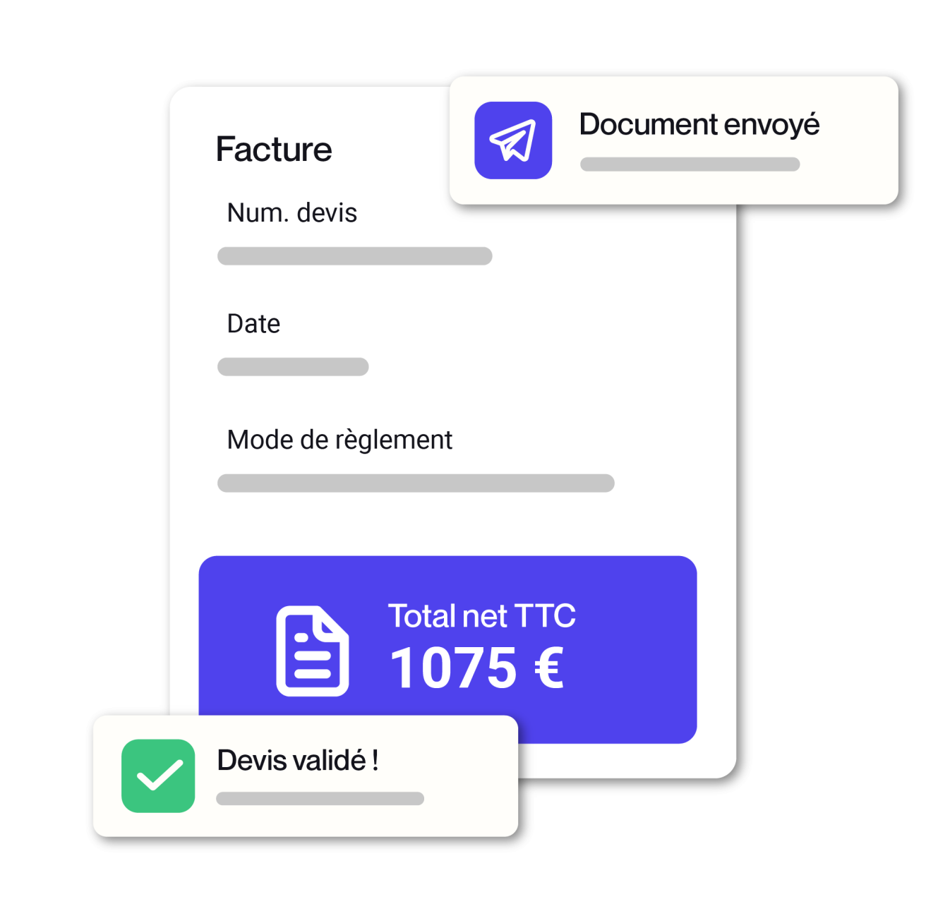 Tuile fonctionnalités de la plateforme de pré-comptabilité MEG