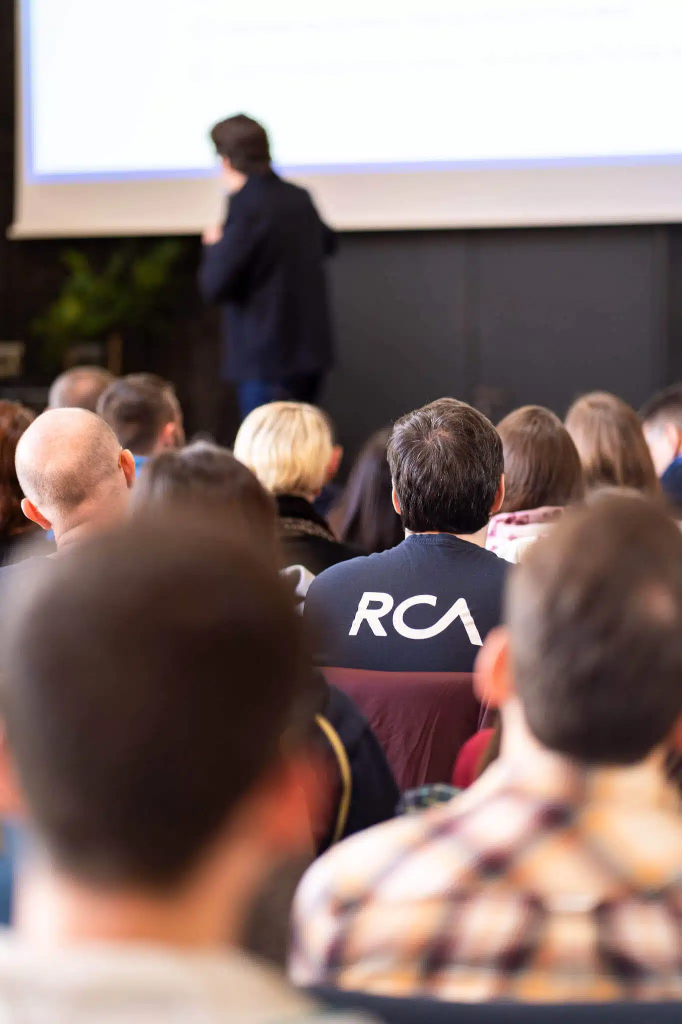 Présentation lors d'un événement RCA