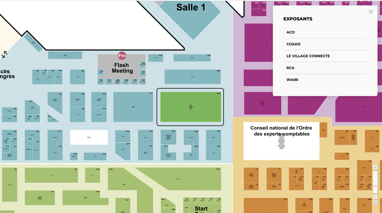 Plan stand RCA 80e COEC 