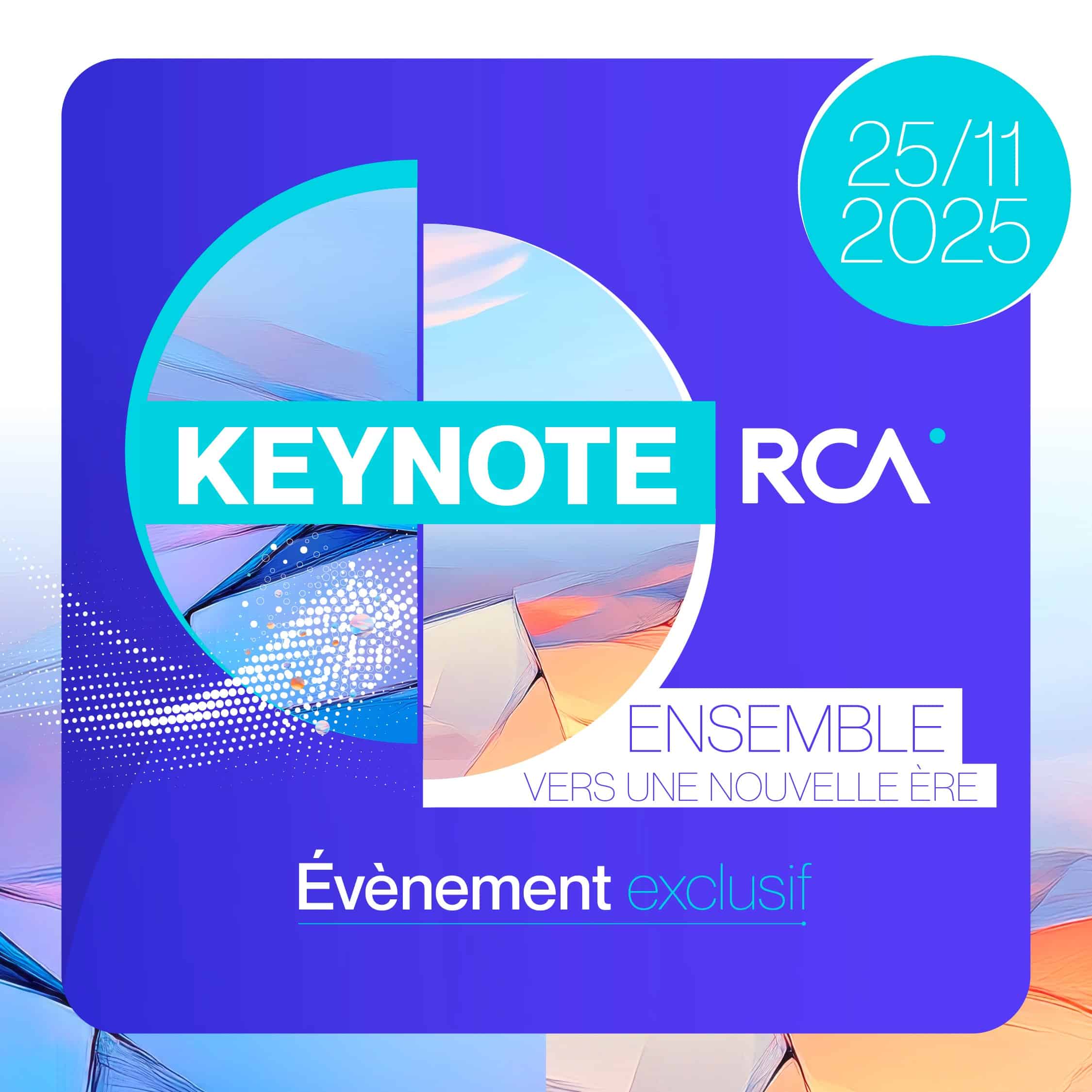 Visuel de présentation de la keynote
