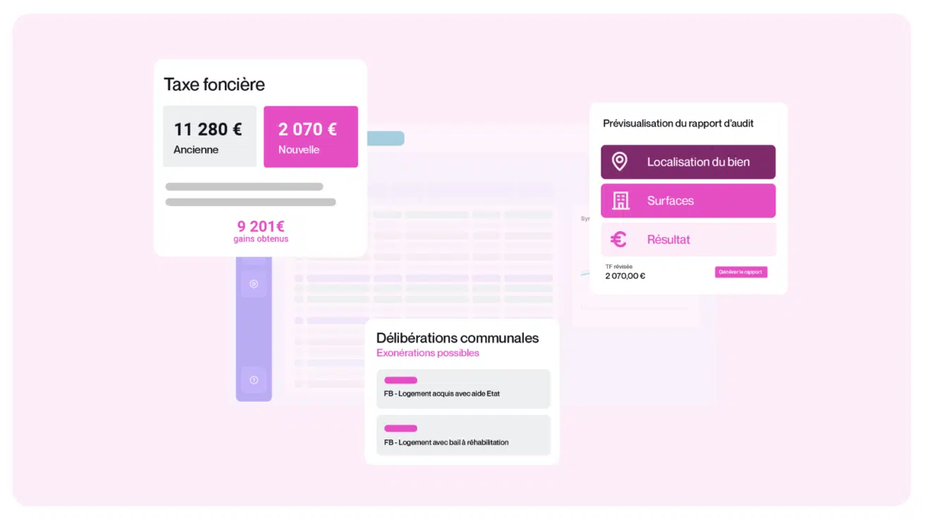 Tuile fonctionnalités du logiciel JustaxX