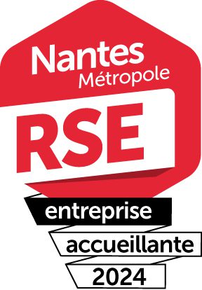 Logo de Nantes Metropole RSE Entreprise accueillante 2024